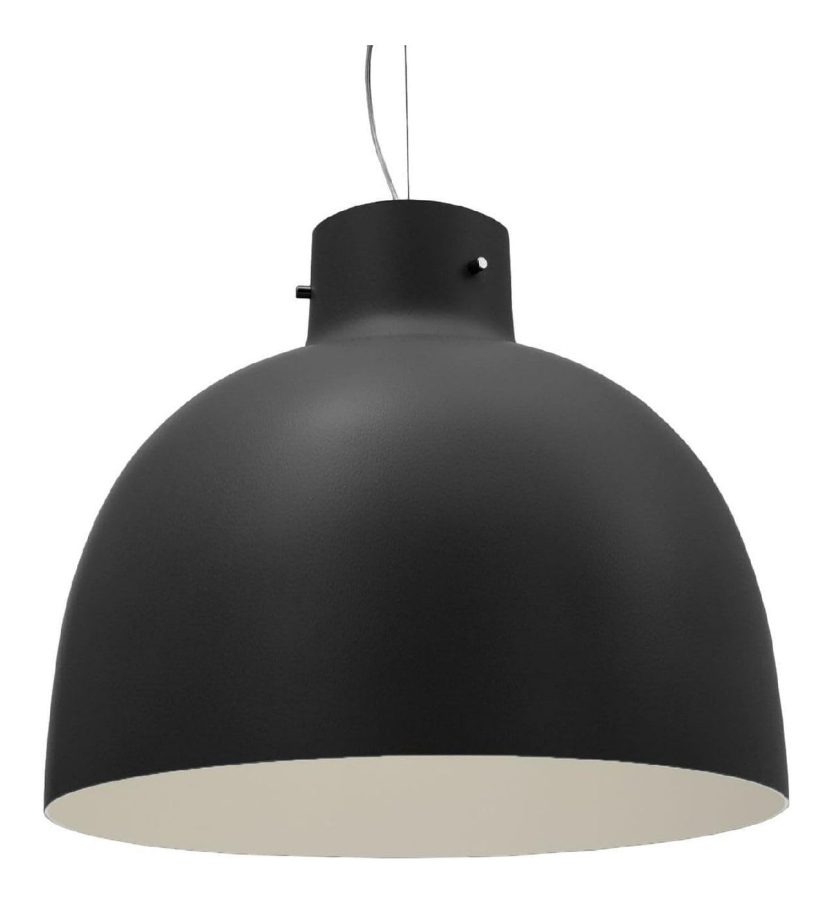 Lampada a sospensione 41 cm regolabile nero