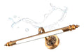Applique da parete Lampada Specchio Bagno Vintage,Antico Bronzo