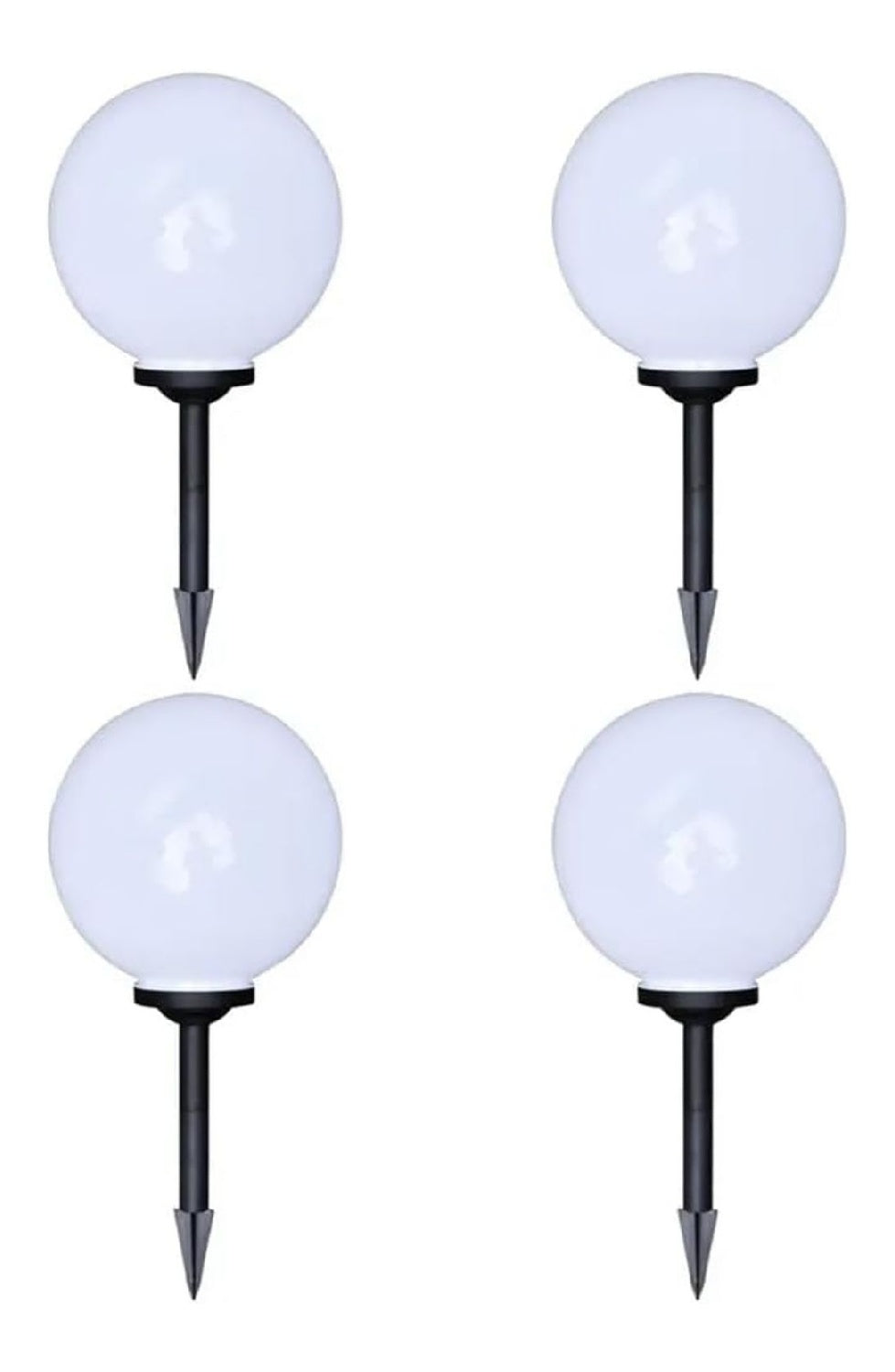 Corpo illuminante alimentazione solare LED integrato bianco