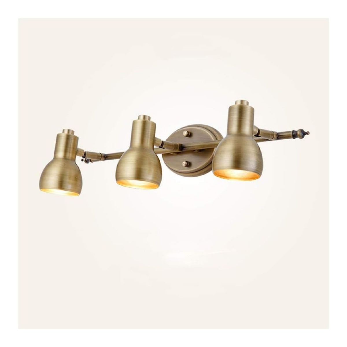 Lampade Specchio Bagno Luce Frontale linea minimalista LED integrato rame