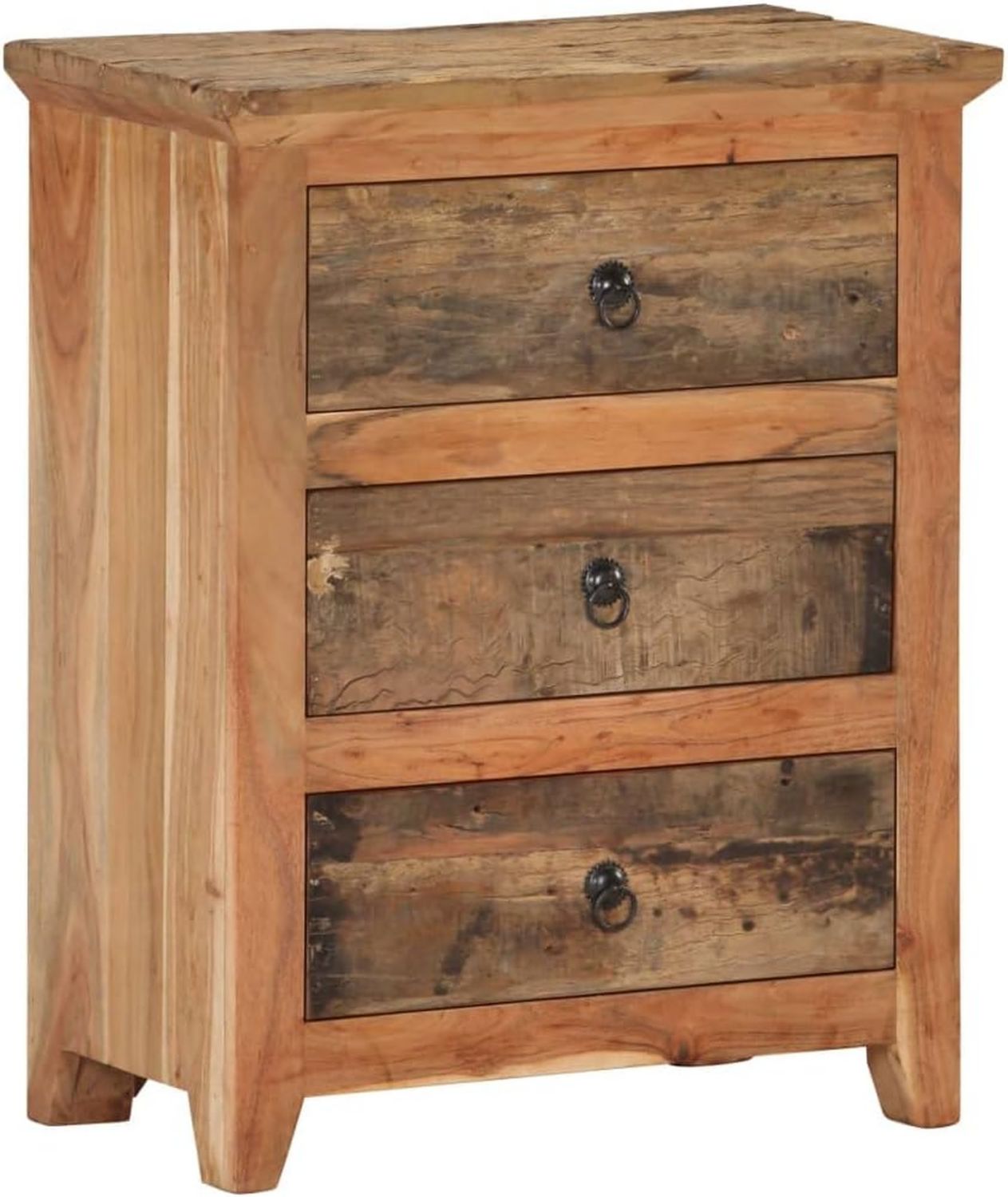 Credenza Home Giardino cm in massello di acacia e di recupero 60 x 33 x 75 legno legno