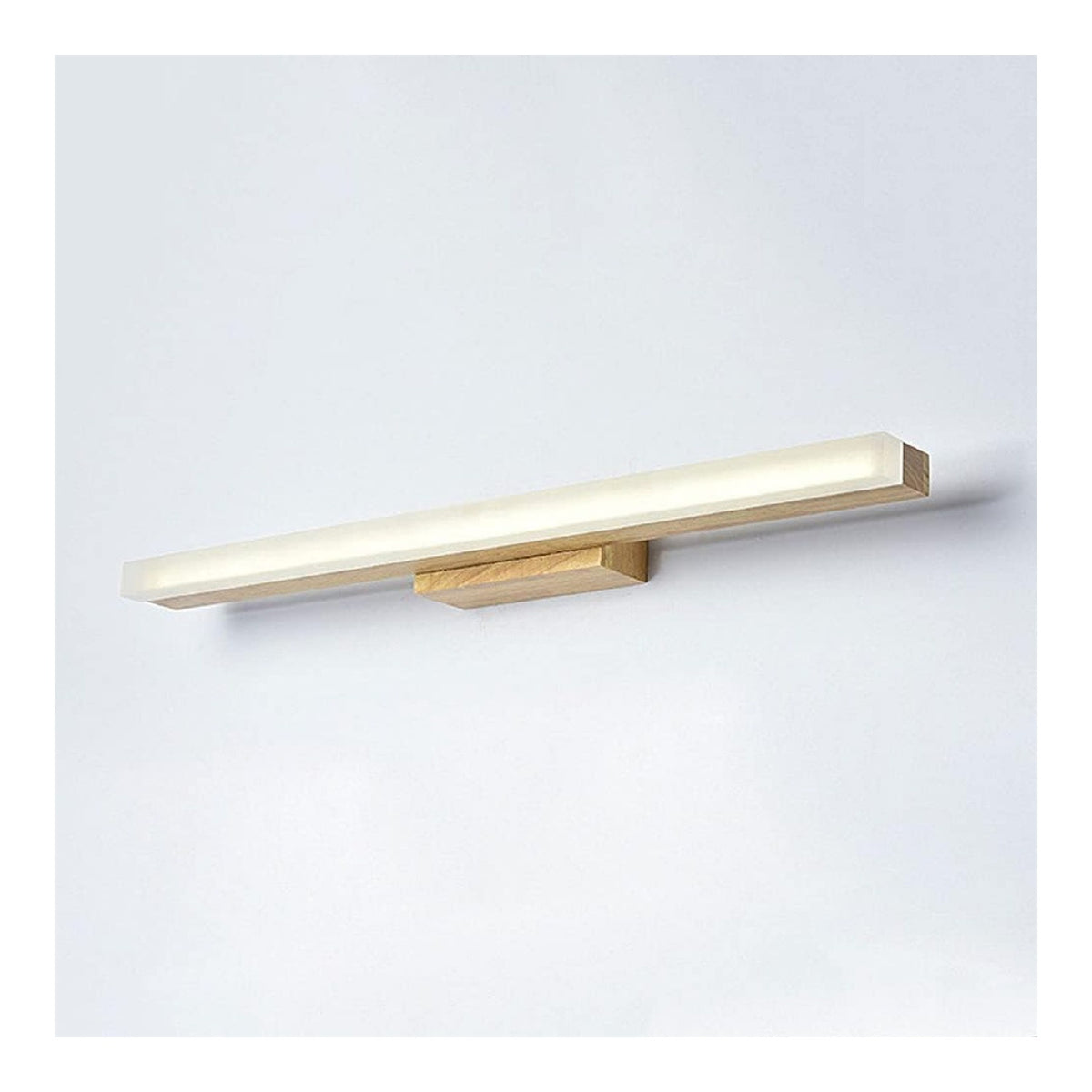 Lampada da terra regolabile dettagli in legno oro