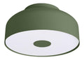 Plafoniera da soffitto linea minimalista LED integrato verde