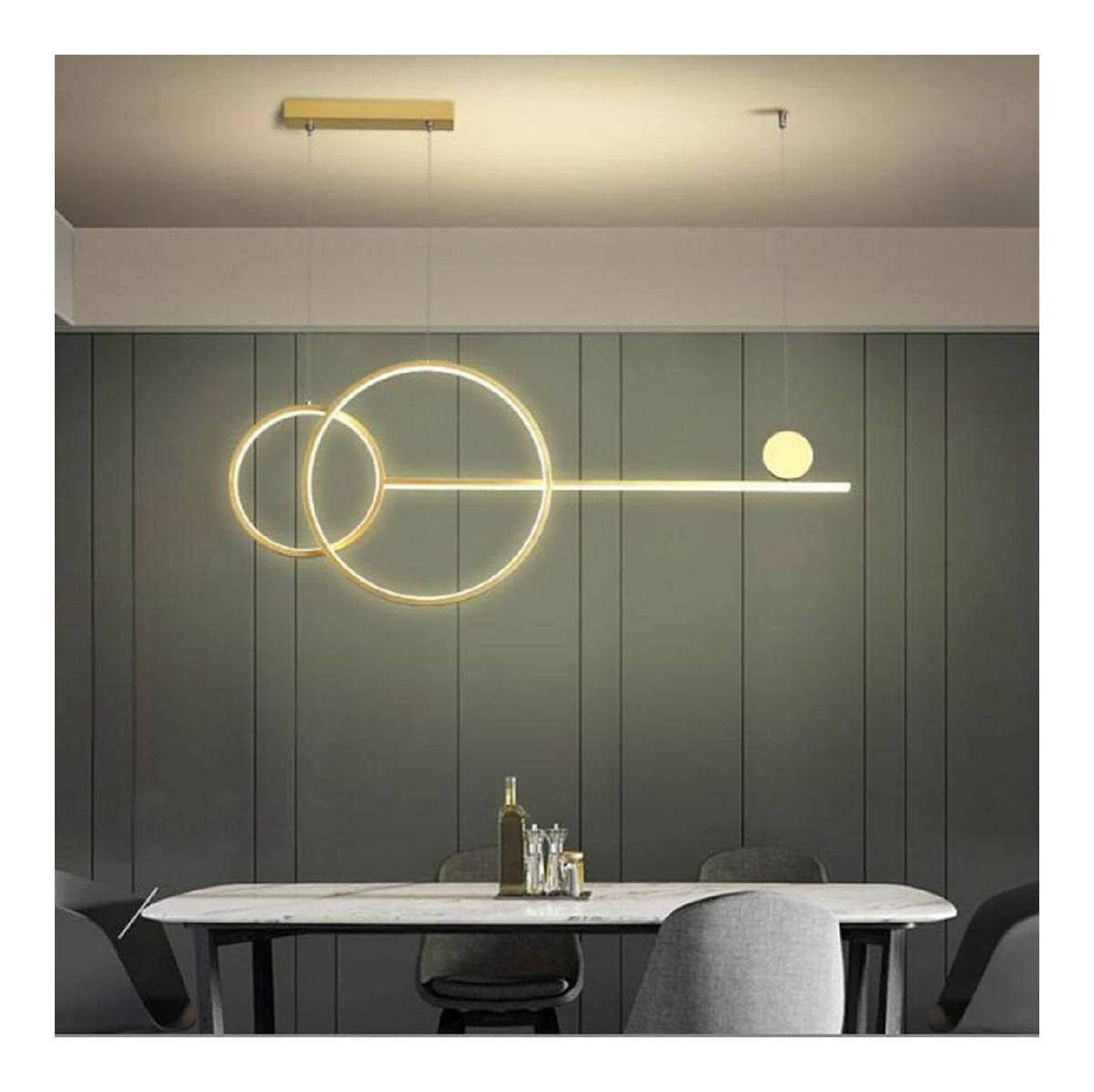 Lampadario a soffitto Sala pranzo Luce sospensione Minimalismo
