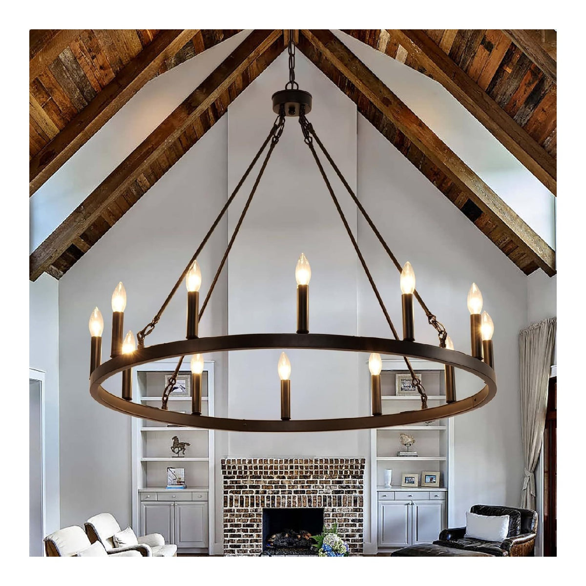 Lampadario decorativo dimmerabile regolabile nero dimmerabile