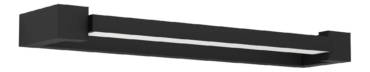 Applique da parete 45 cm regolabile nero
