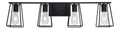 Applique da parete dimmerabile regolabile nero stile industriale
