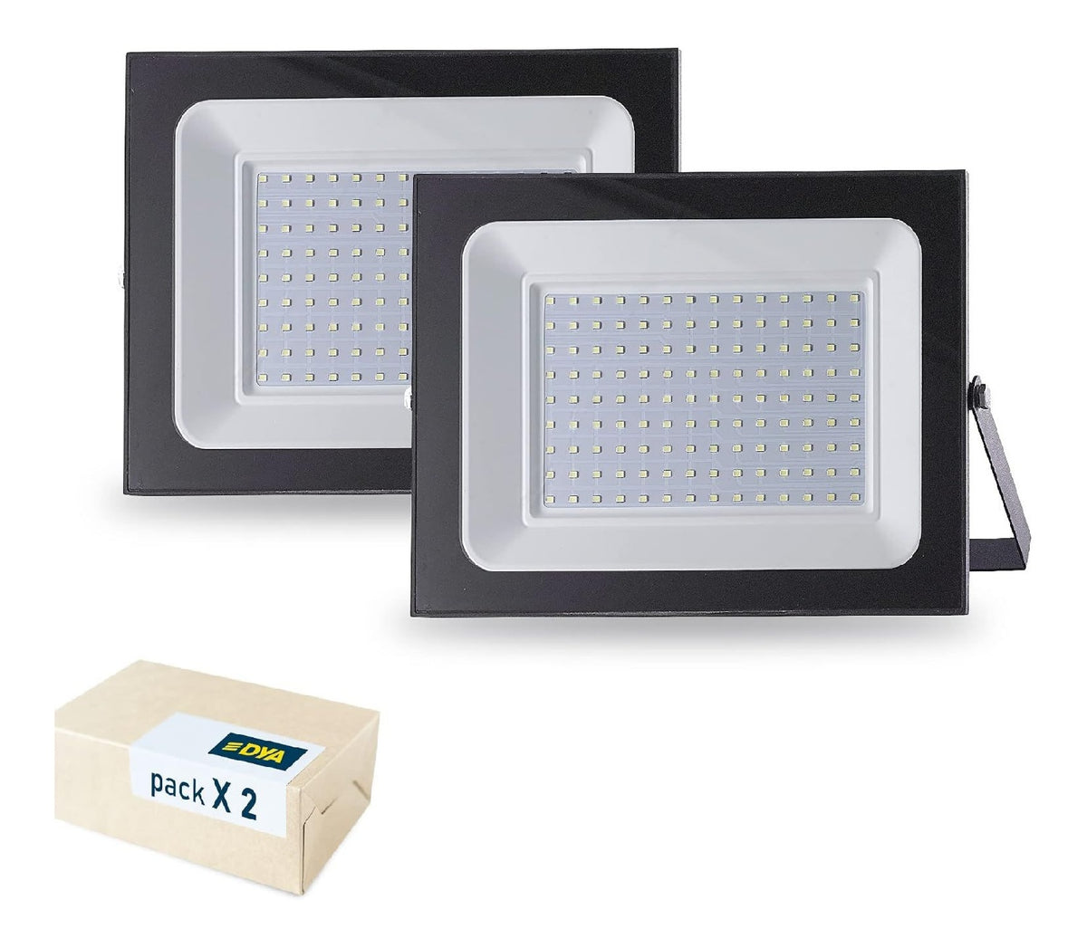 FARO FLOODLIGHT esterno LUCE NATURALE dimmerabile LED integrato nero