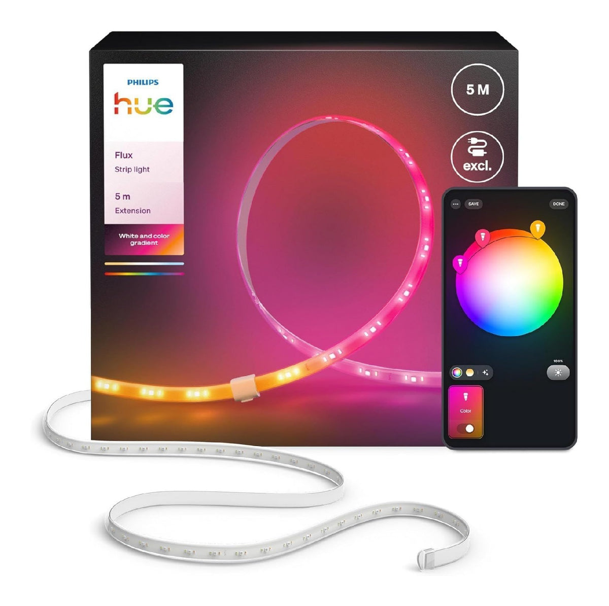 Striscia LED LED integrato blu