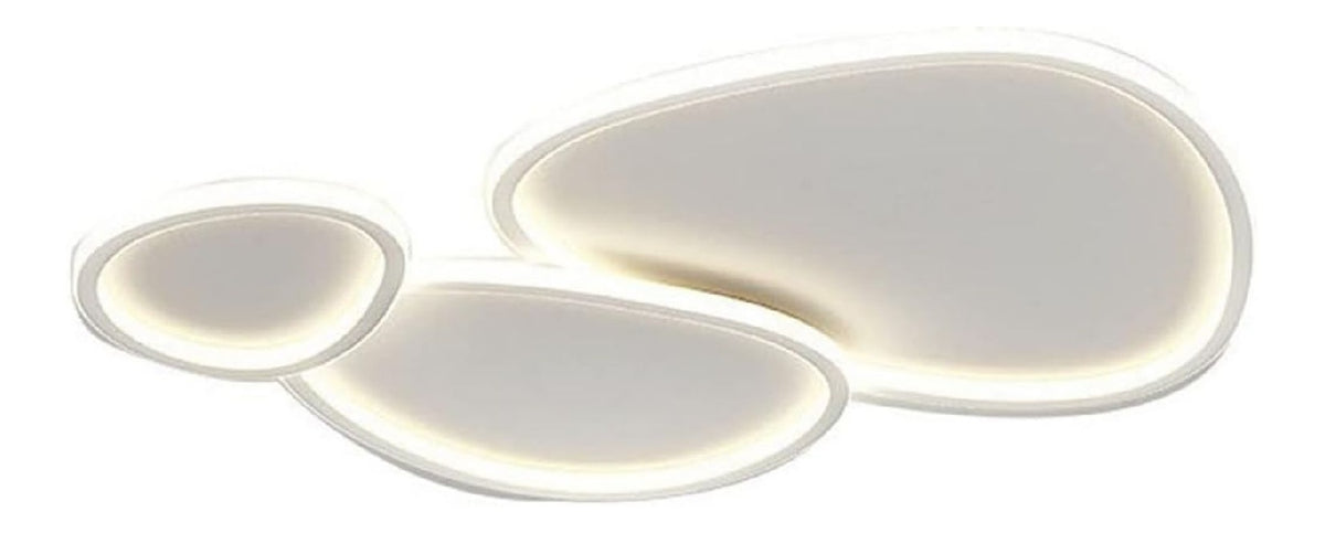 Lampada a soffitto Plafoniera Lampada soffitto intelligente Soggiorno nero