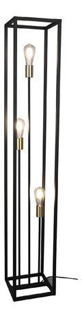 Lampada da terra 153 cm dimmerabile nero