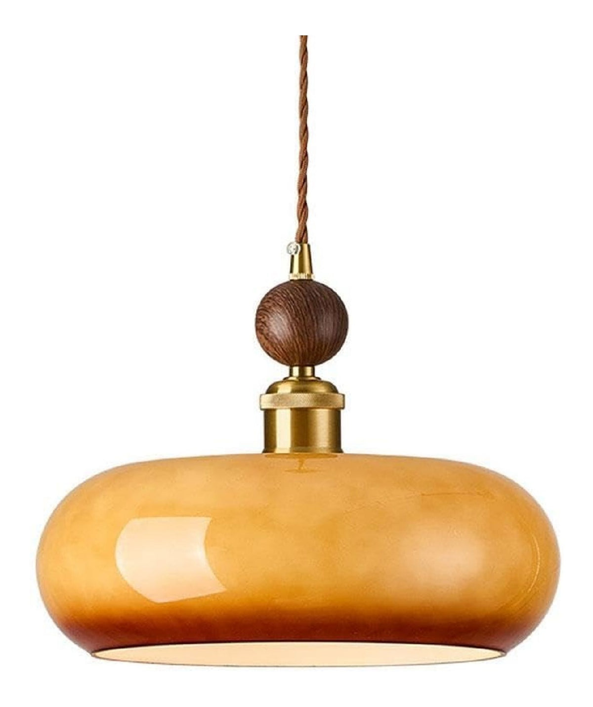 Lampadario a soffitto Jadssox Lampada sospensione vetro, Plafoniera