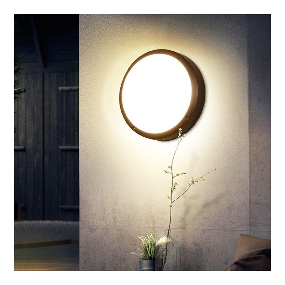 In alluminio applique da parete LED integrato oro