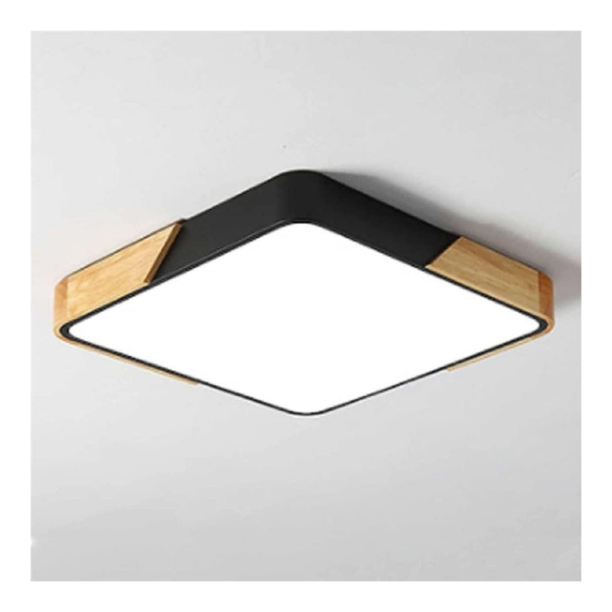 Plafoniera da soffitto 40 cm dimmerabile nero