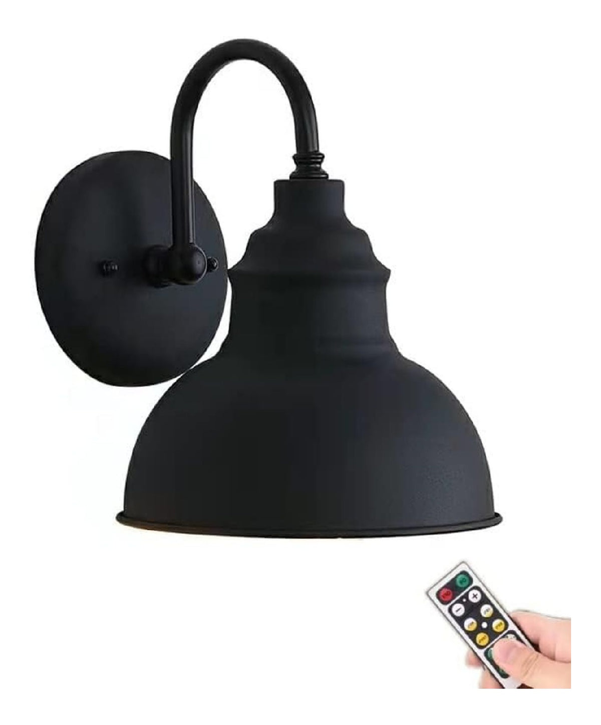 Applique da parete con telecomando diffusore in vetro oro