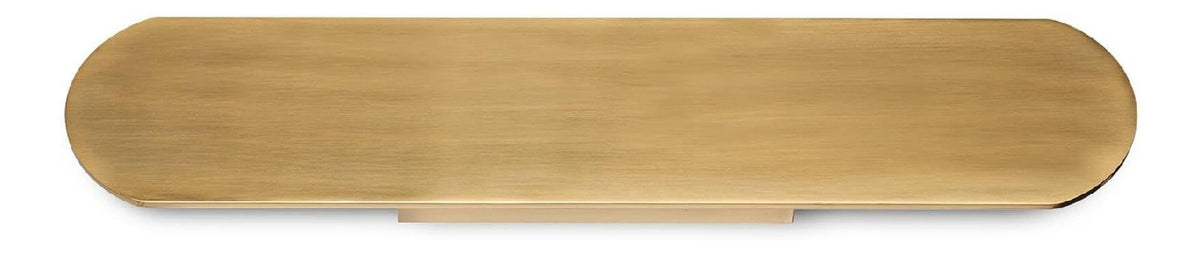 Applique da parete finitura ottone LED integrato ottone