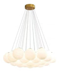 Lampadario a soffitto Lampadario Sfera Bolle Lampadario Sfera