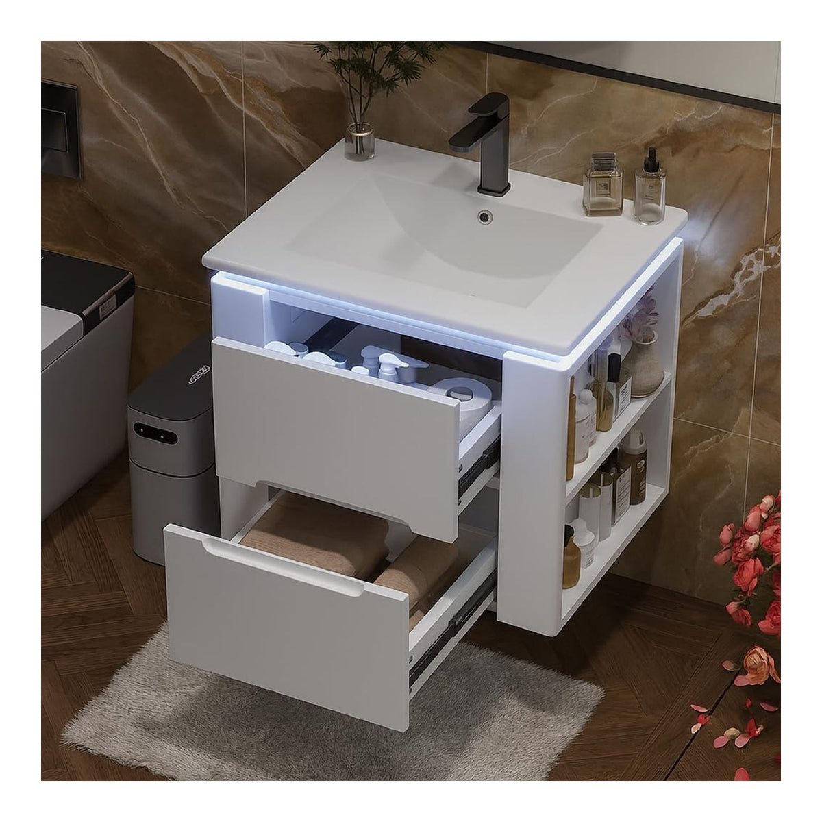Corpo illuminante con sensore stile moderno