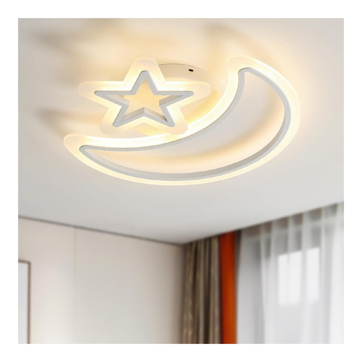 Lampadario a soffitto Moderna Plafoniera, Dimmerabile Telecomando Plafoniera