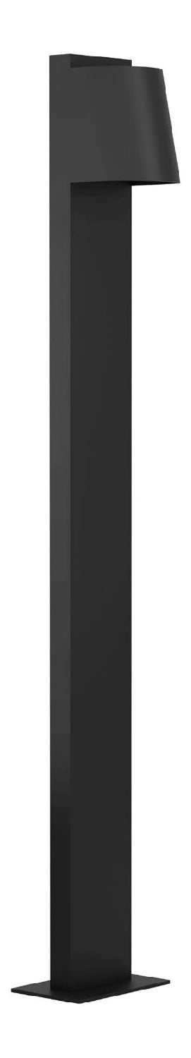 Lampada da terra 10 cm struttura in metallo nero