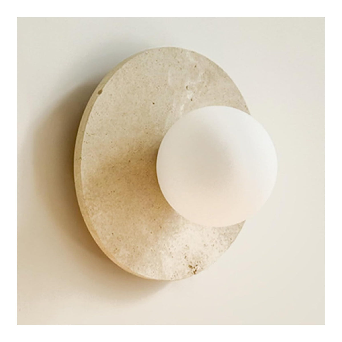 Applique da parete con diffusore in vetro 20 cm nero
