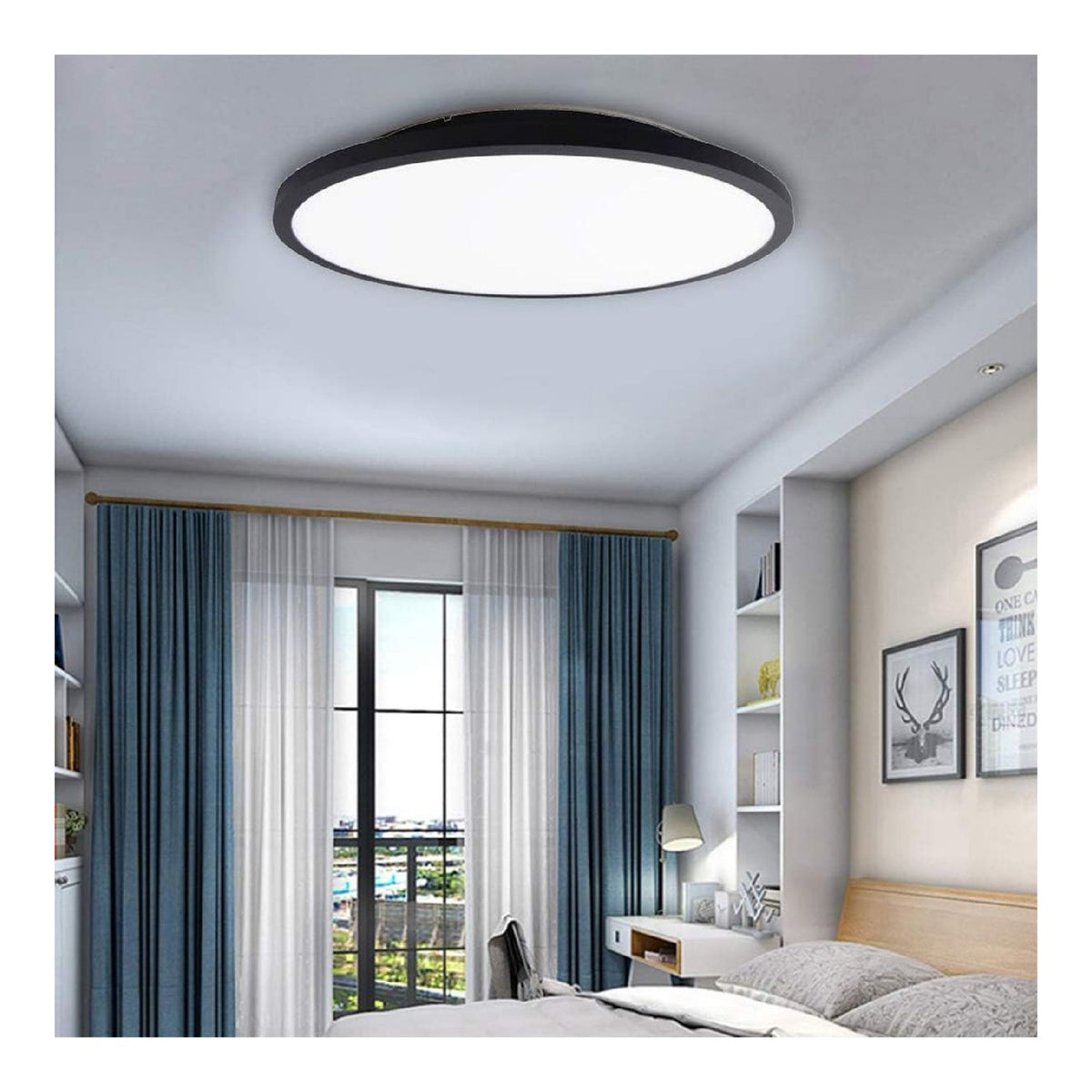 Plafoniera da soffitto dimmerabile regolabile nero FactorLED Lampada Soffitto colore