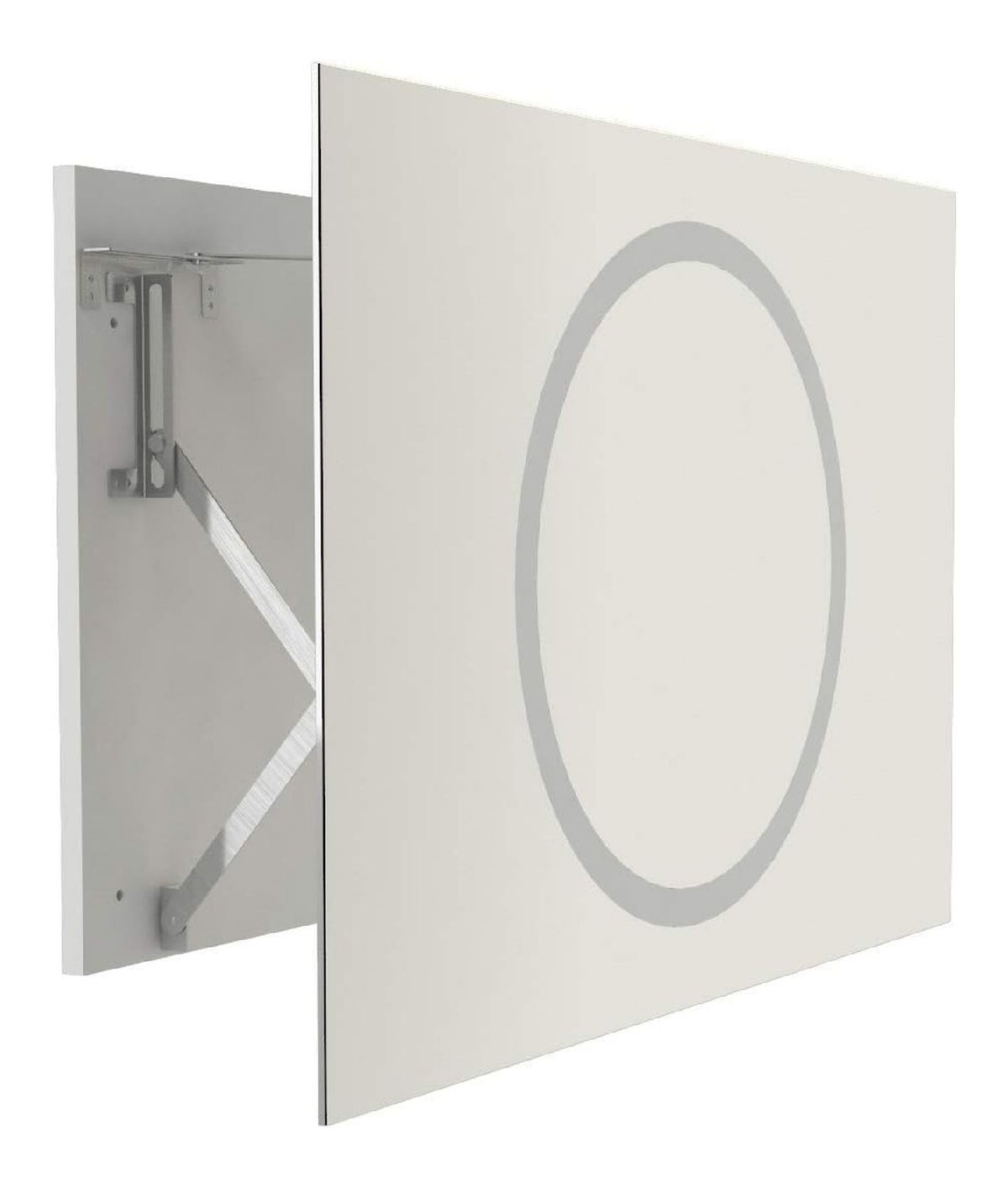 Con diffusore in vetro applique da parete LED integrato bianco