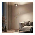 Lampada da terra dimmerabile regolabile grigio