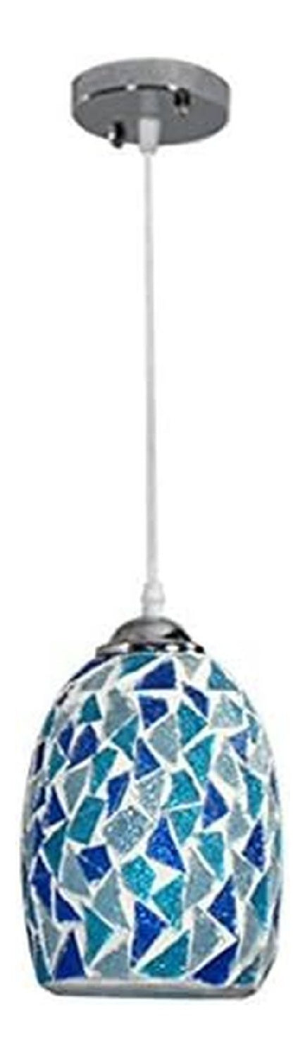 Con diffusore in vetro lampada a sospensione struttura in metallo argento