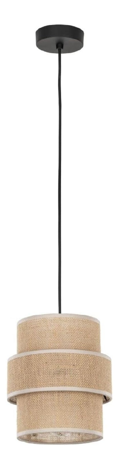 Lampadario decorativo 150 cm LED integrato nero