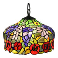 Lampada a sospensione diffusore in vetro LED integrato rame