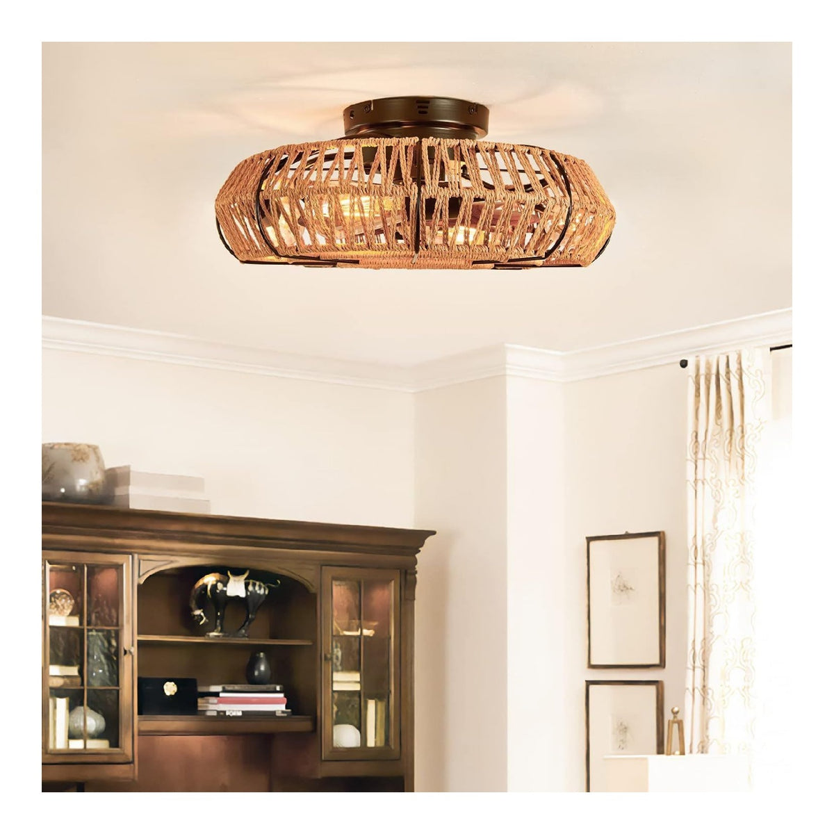 Con telecomando lampadario decorativo struttura in metallo oro