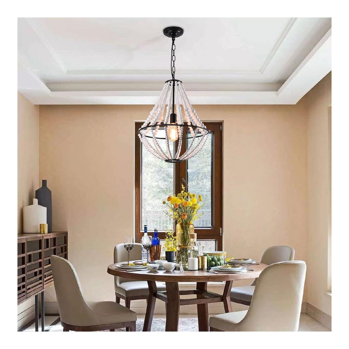 Lampadario a soffitto Lampadario moderno LED, Lampadario perline