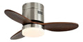 Ventilatore da soffitto con luce 71 cm dimmerabile rame