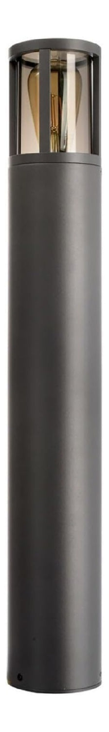 Lampada da esterno in alluminio LED integrato grigio
