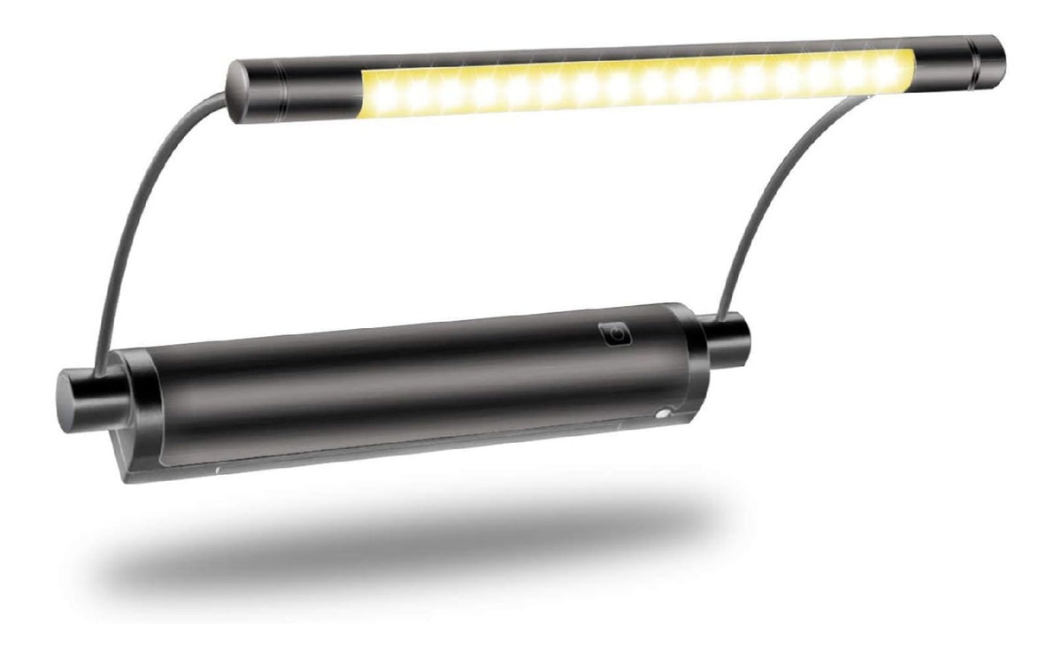 Lampada foto Alimentato batteria Telecomando dimmerabile regolabile oro