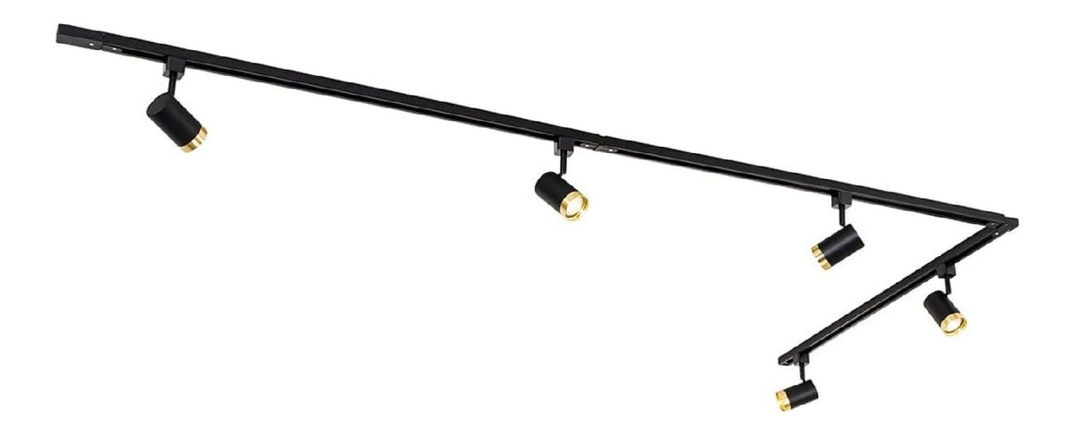 Faretto orientabile 300 cm dimmerabile nero