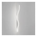Applique da parete 15 cm in alluminio bianco
