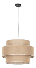 Lampadario decorativo 50 cm LED integrato nero