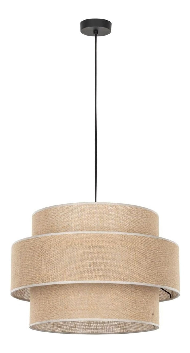 Lampadario decorativo 50 cm LED integrato nero