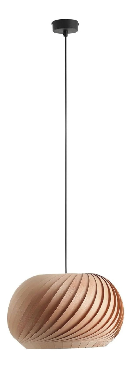 Lampada a sospensione 380 cm struttura in metallo nero