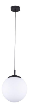 Struttura in metallo lampadario decorativo LED integrato nero
