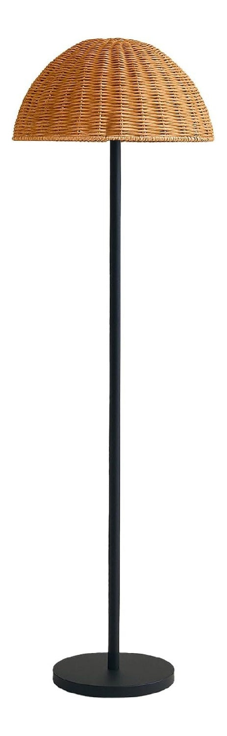 Lampada da terra 150 cm regolabile bianco