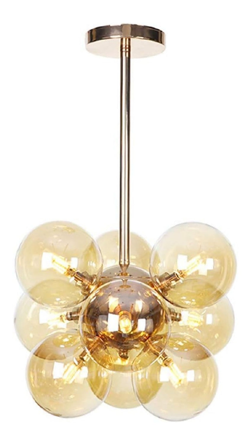 Lampadario da soffitto Lampadario Moderno Nordico Bolle Vetro bianco