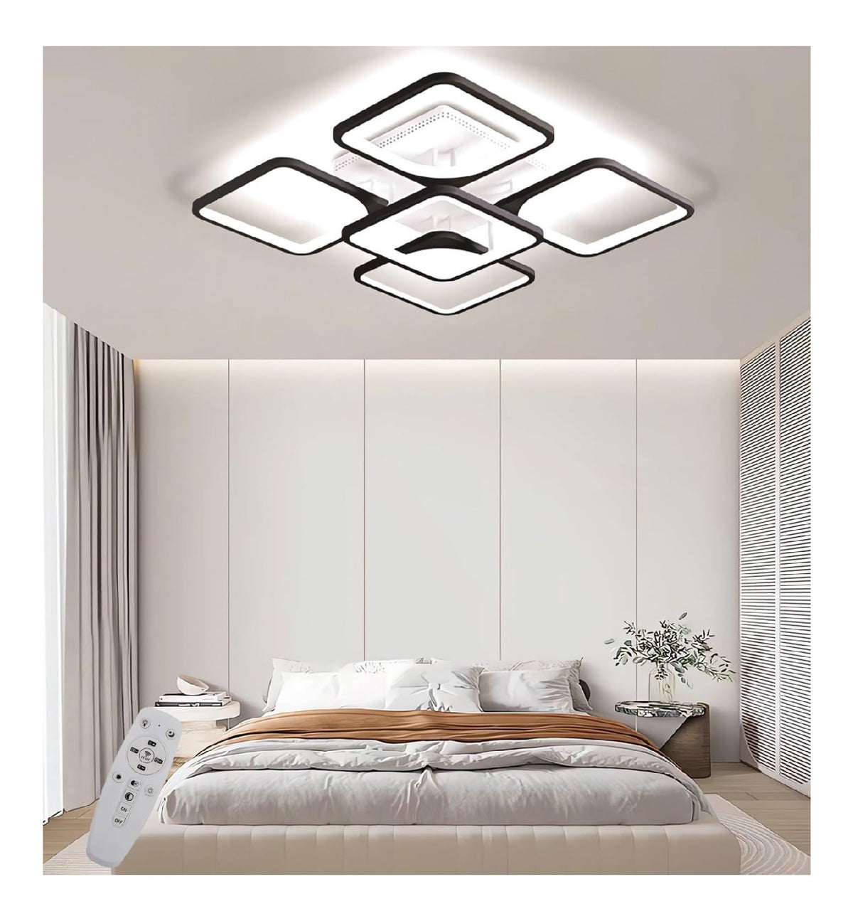 Plafoniera da soffitto 12 cm dimmerabile nero