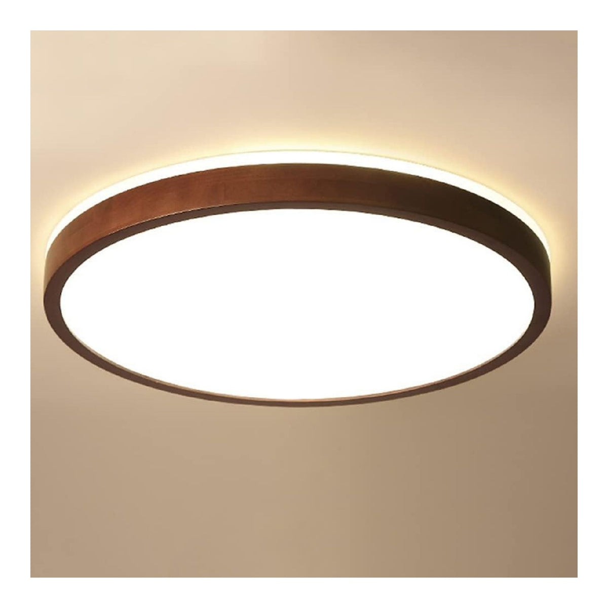 Plafoniera da soffitto LED integrato bianco 30 cm