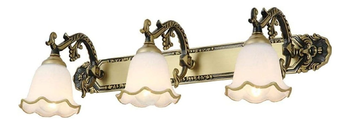 Applique da parete Lampade Specchio Bagno, Illuminazione Display Parete Luci Anteriori nero