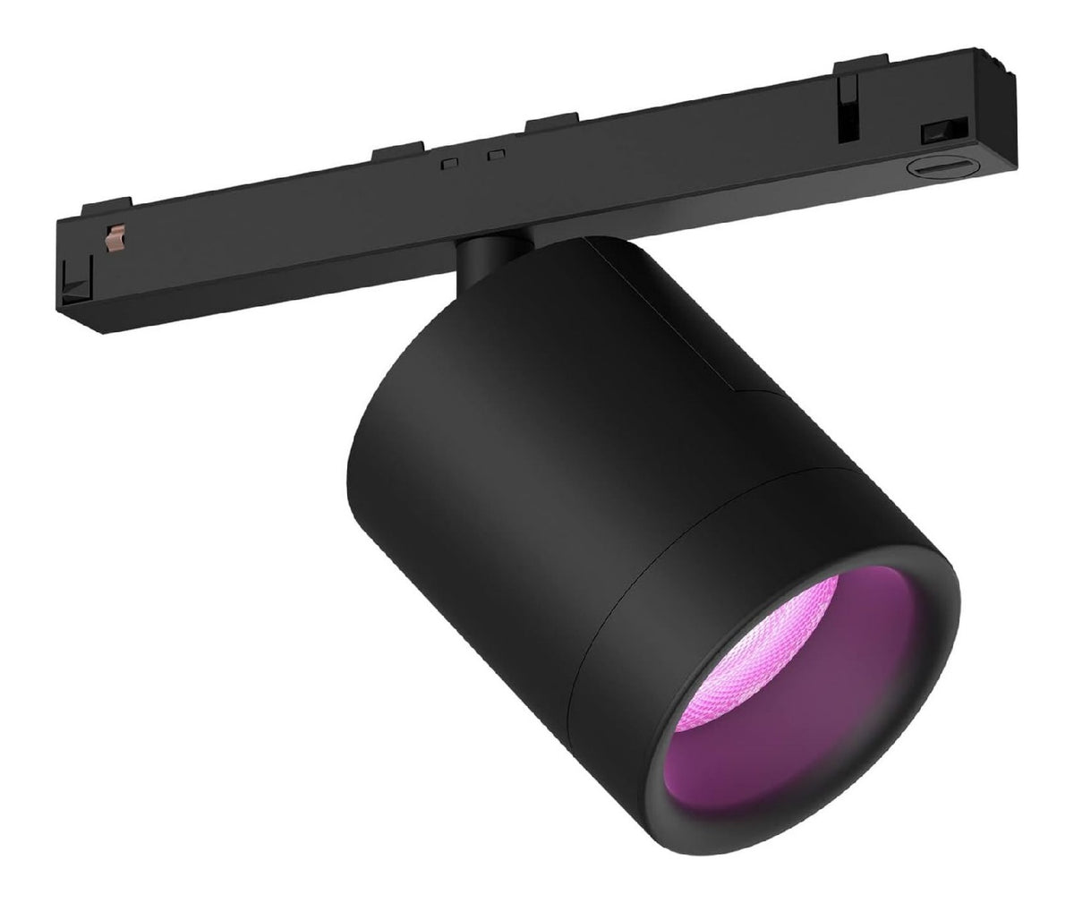 Faretto orientabile LED integrato nero