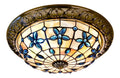 Plafoniera da soffitto LED integrato blu