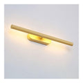 Lampade moderne toeletta lampada specchio dimmerabile regolabile nero